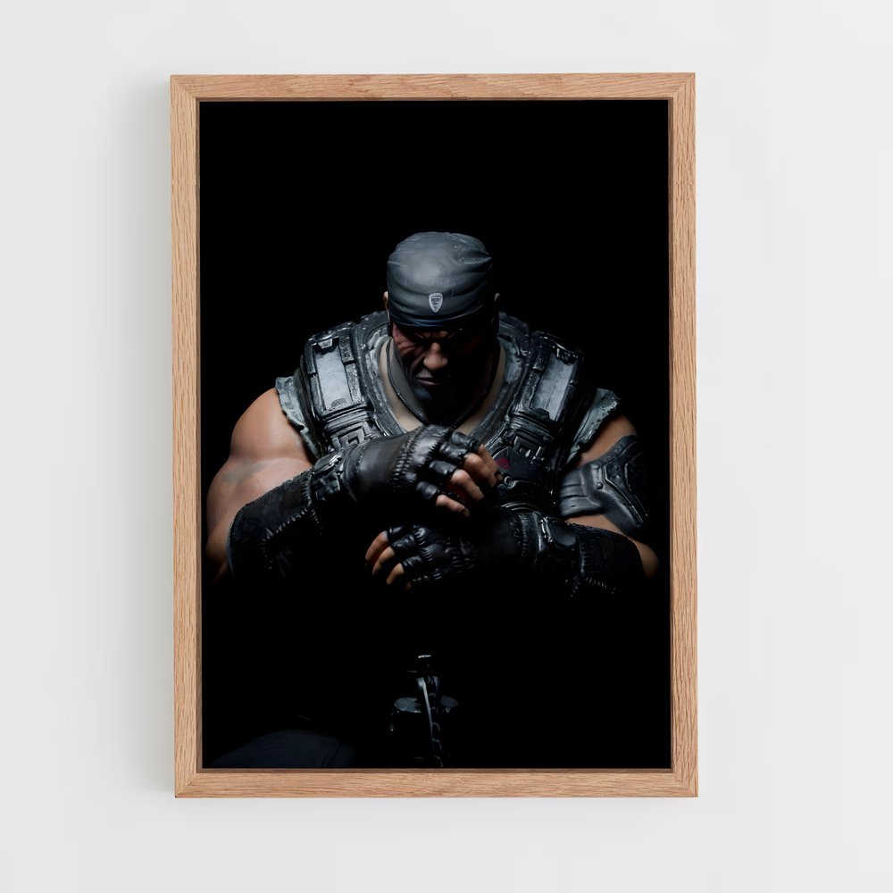 Poster Armure de Combat – affiche Gears of war (vue 4)